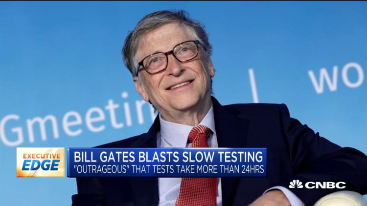 Bill Gates blasts slow coronavirus testing in the United States