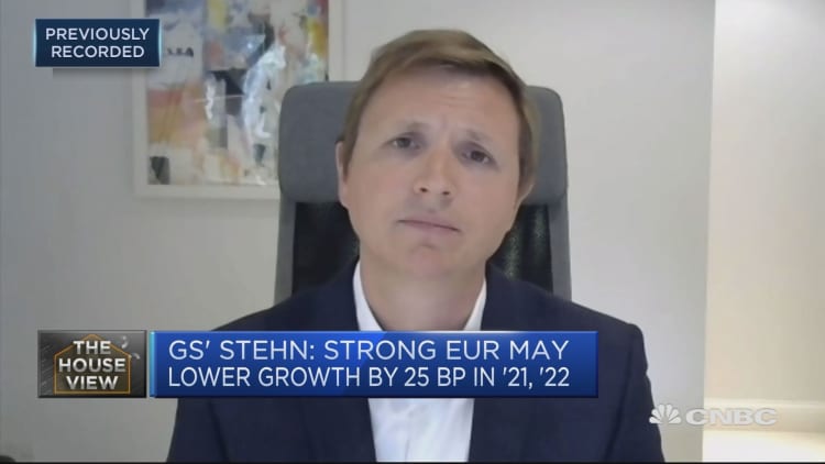 We're constructive on the European recovery, Goldman's Stehn says