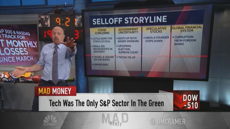 Jim Cramer makes the case for investors to start buying Apple, Microsoft, Amazon and Alphabet