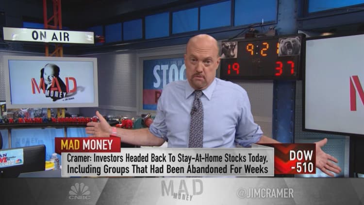 Jim Cramer: The 'lockdown trade' is back but investors need to be more selective this time