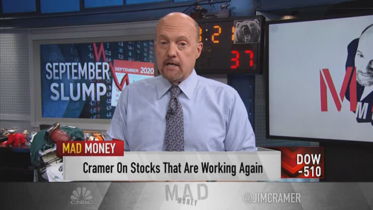Jim Cramer breaks down the stay-at-home stocks investors should buy as coronavirus concerns grow