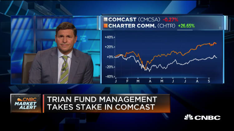 Activist investor Trian Fund Management takes stake in Comcast