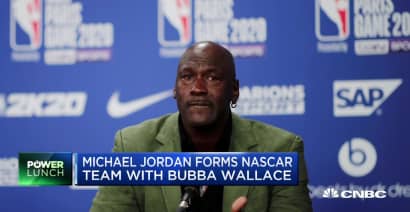 Michael Jordan adds Nascar team to his portfolio