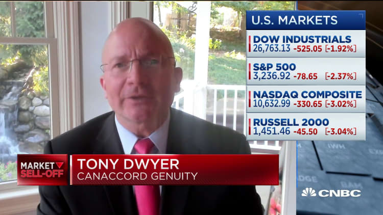 Tony Dwyer: We want to use market sell-off to add to risk exposure