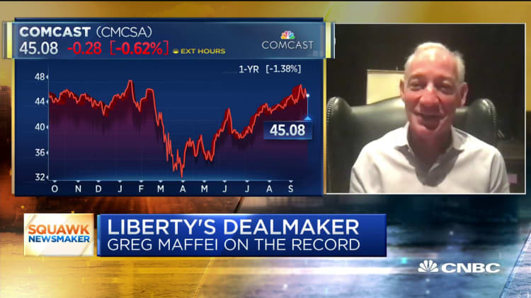 Liberty Media's Greg Maffei on Trian taking a 0.4% stake in Comcast