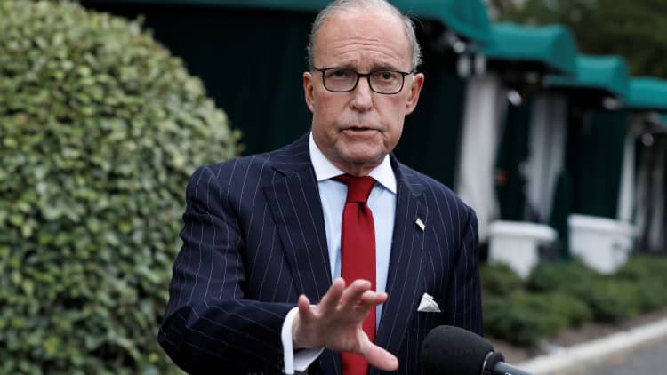 White House advisor Larry Kudlow: Trump intends to fight, but there'll be a peaceful transfer