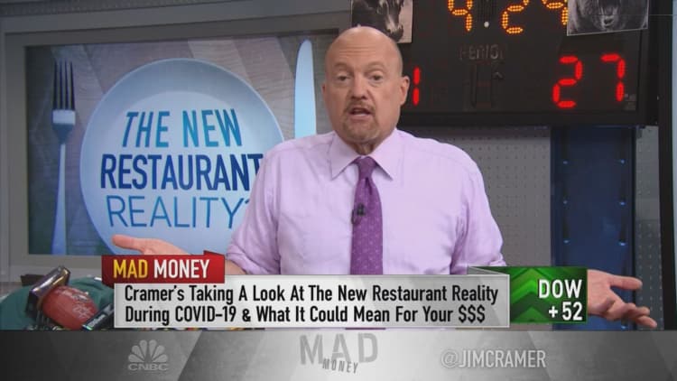 Olive Garden-parent Darden is a buy with pandemic stimulus at a standoff, says Jim Cramer