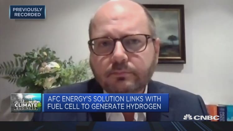 We're in the 'middle of a breakthrough' for the hydrogen industry, says AFC Energy CEO