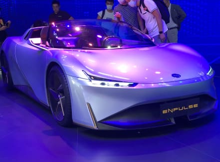 Chinese automakers show off concept sportscars, amid auto market slump