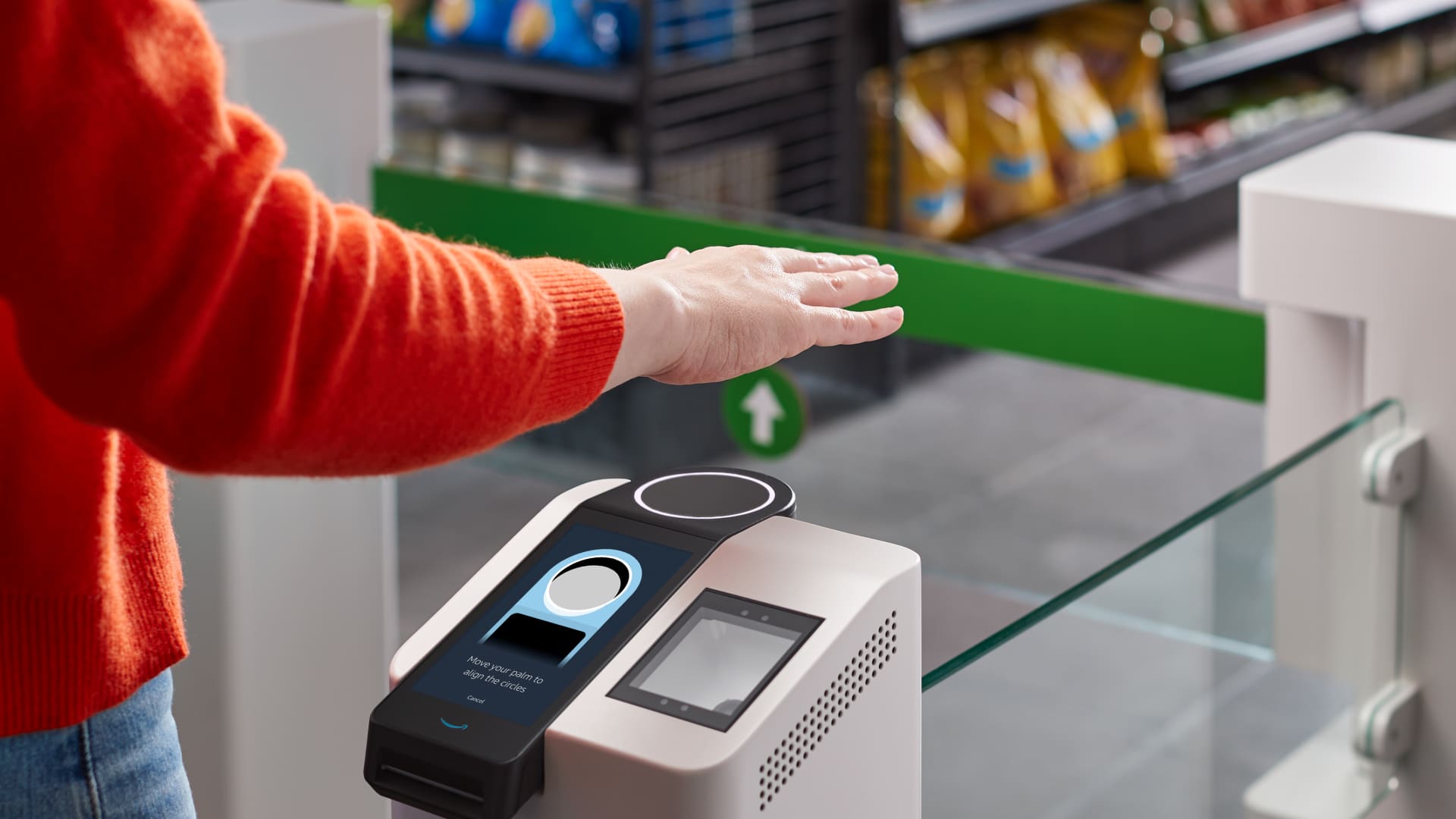 Amazon lets users buy alcohol with its palm-scanning payment system