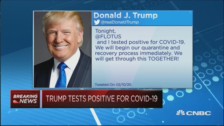 President Trump and first lady test positive for coronavirus
