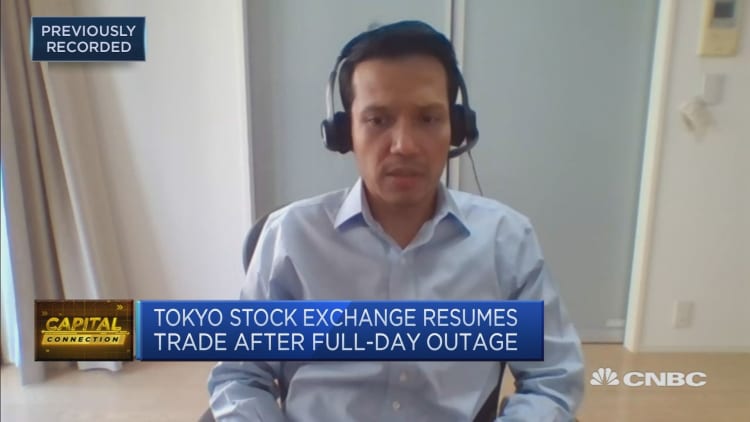 Optics on the Tokyo Stock Exchange's recent outage is 'not pleasant,' says analyst