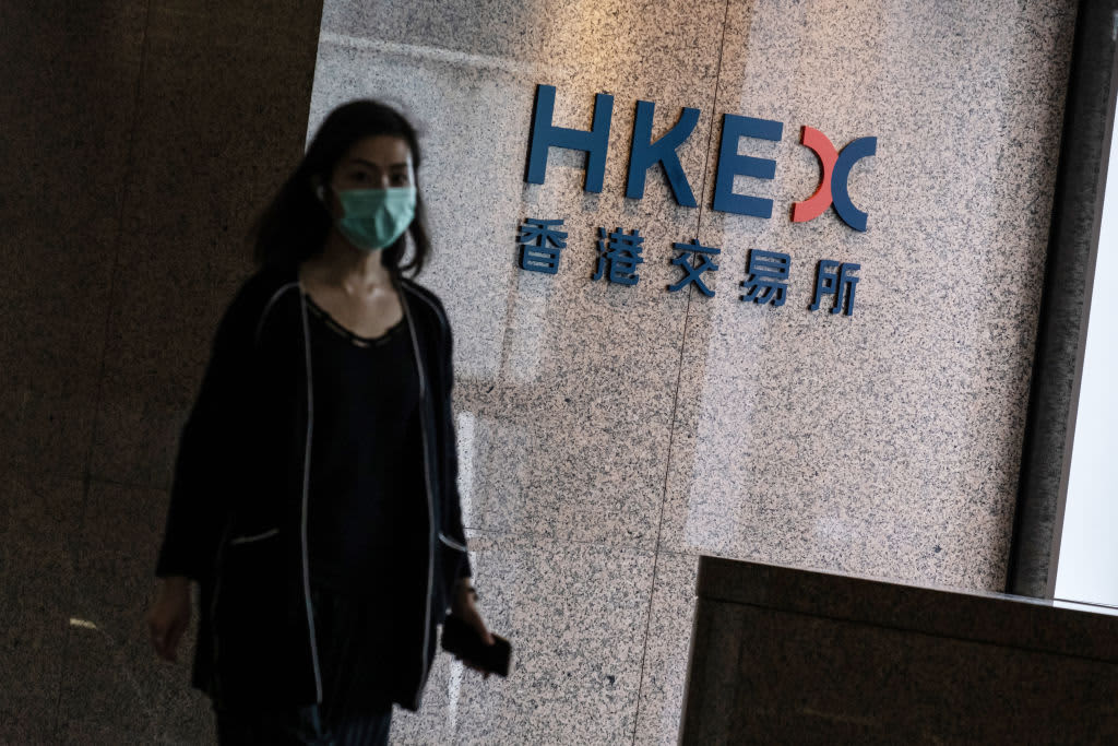 Hong Kong's Hang Seng index drops to lowest close since February 2016; oil prices fall around 6%