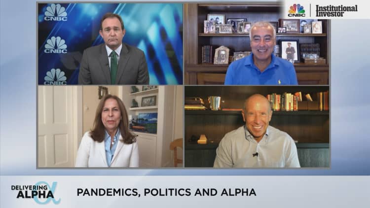 Pandemics, politics and alpha - Marc Lasry, Barry Sternlicht & Afsaneh Beschloss at Delivering Alpha