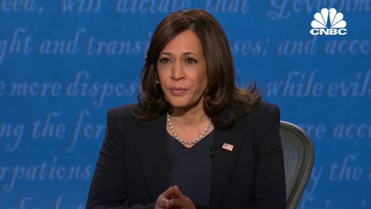 Sen. Harris: Trump, Pence knew about Covid-19 in January and covered it up