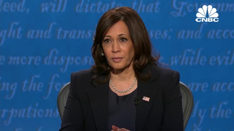 Kamala Harris on U.S. relationships with other countries: Trump doesn't understand what it means to be honest