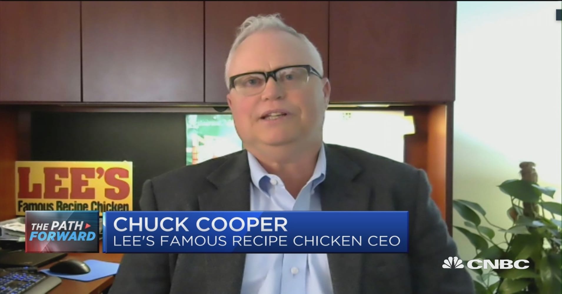 Lee's Famous Recipe Chicken CEO Chuck Cooper on quick service restaurant  resilience in the pandemic
