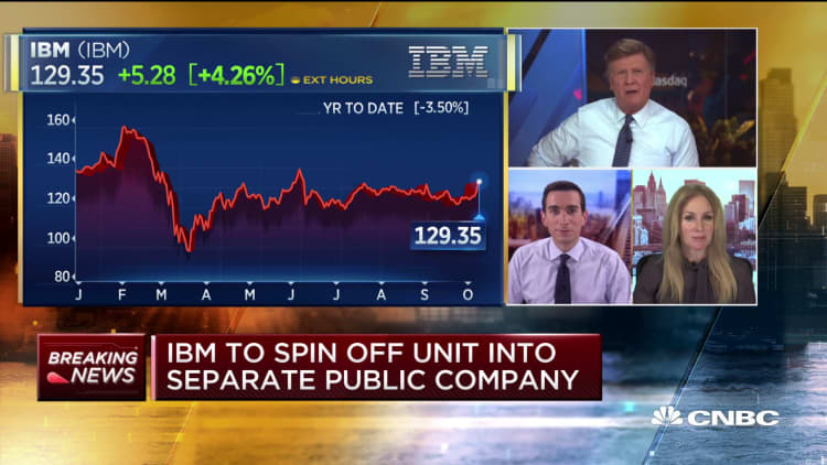 IBM to spin off one of its units into separate public company