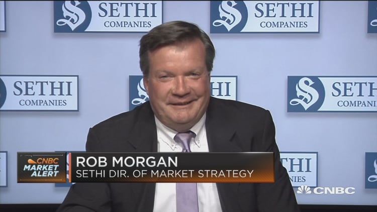 Sethi's Rob Morgan: "The most important thing is the Fed is going to continue to print money"
