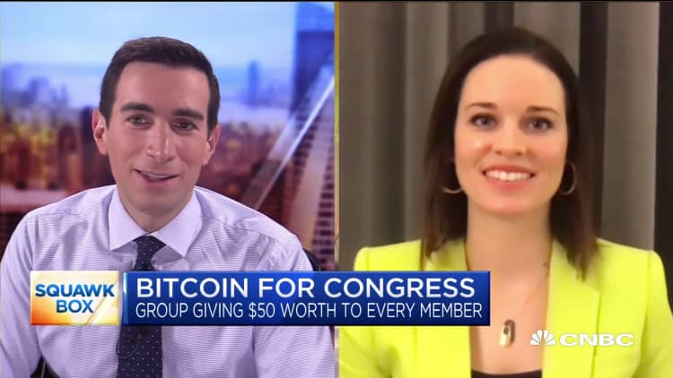Why one educational initiative gave every member of Congress $50 in Bitcoin