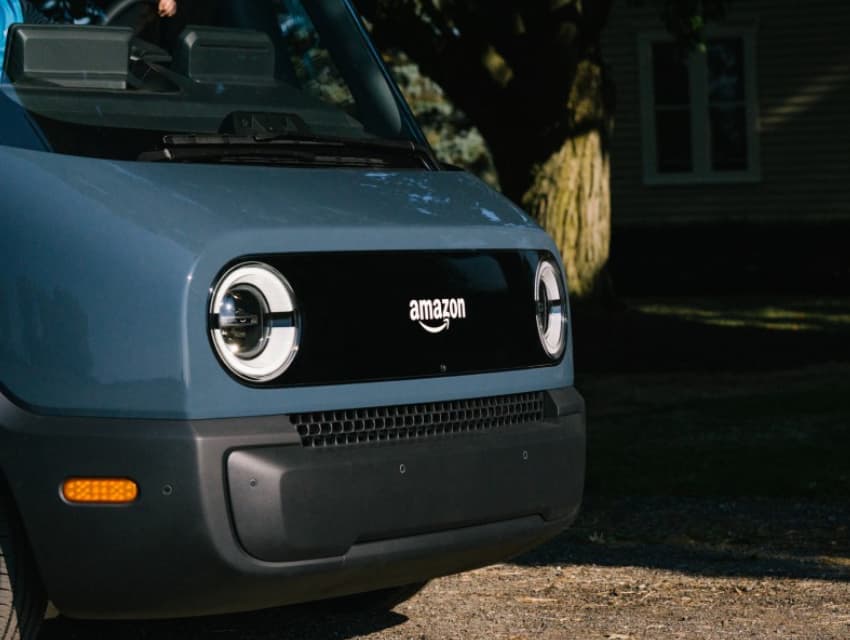 Amazon starts testing Rivian electric delivery vans in San Francisco