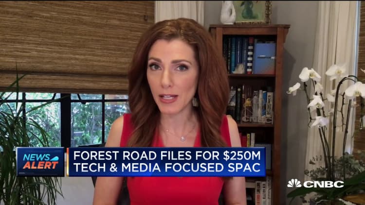Forest Road files for $250M tech and media focused SPAC