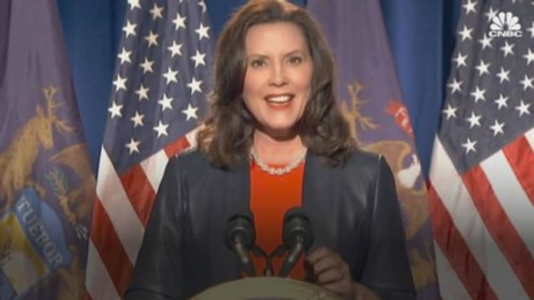 Militia members arrested and charged with plot to kidnap Michigan Gov. Gretchen Whitmer
