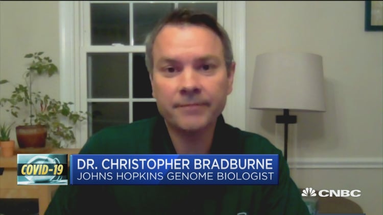 Johns Hopkins top scientist Dr. Christopher Bradburne on the COVID-19 pandemic: "We have a lot of reasons to be optimistic"