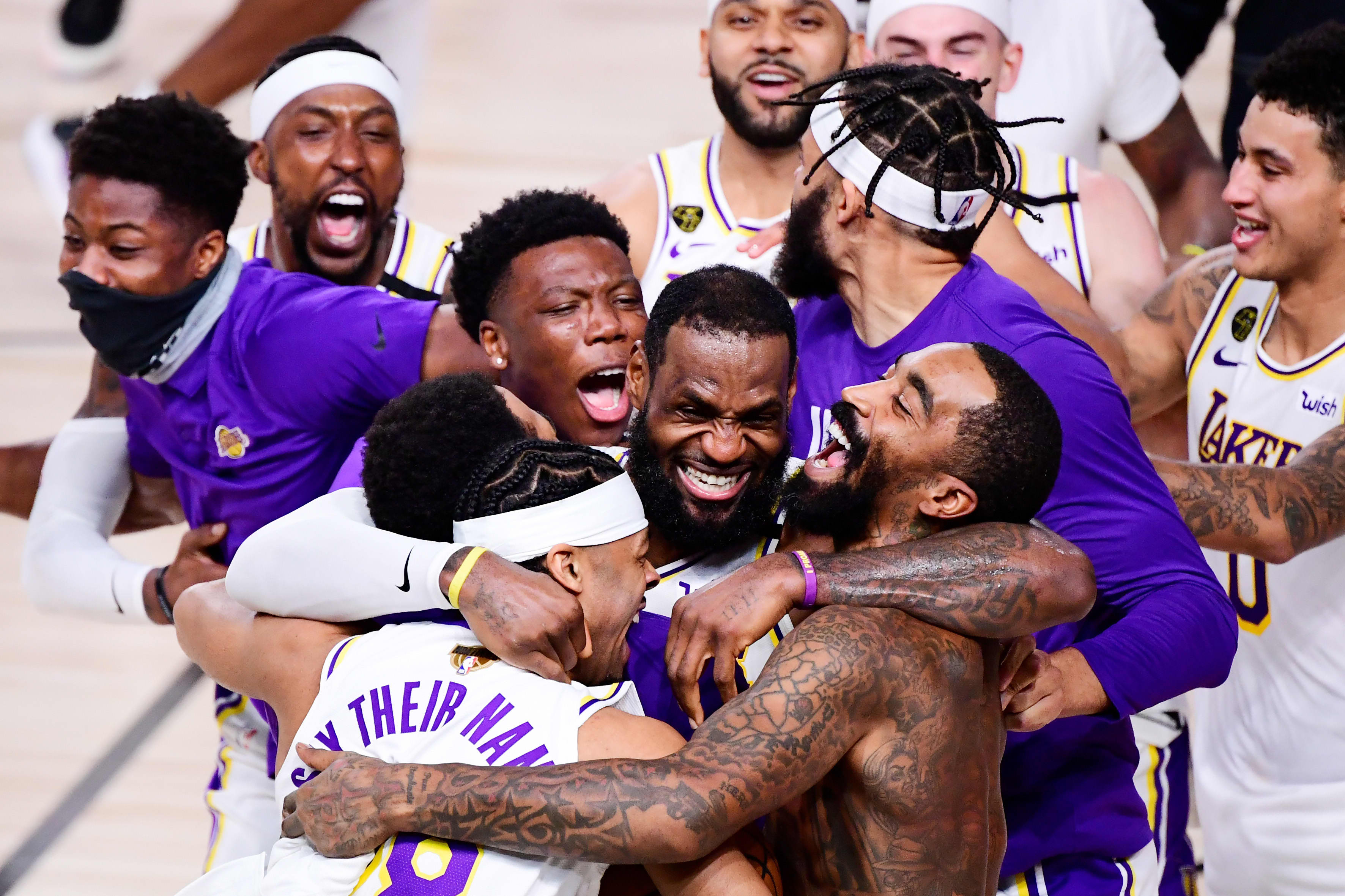 Los Angeles Lakers win NBA title, capping league's coronavirus bubble season