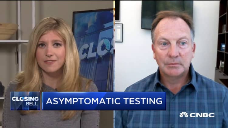 Hologic CEO discusses company's asymptomatic testing to limit the spread of Covid-19