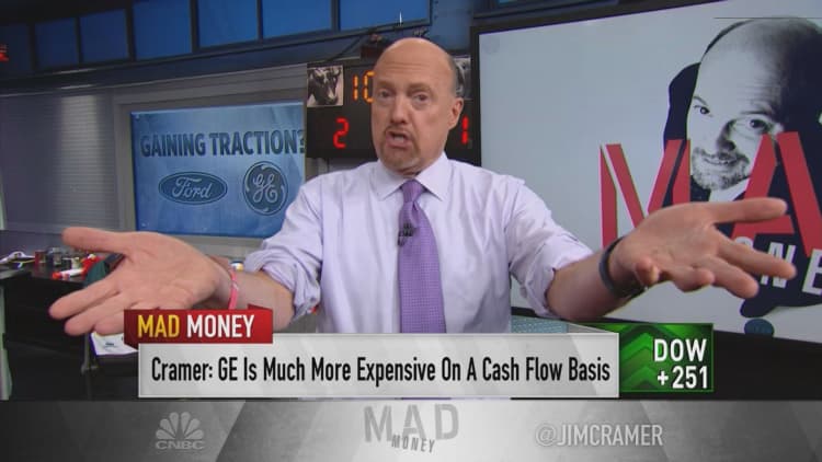 Jim Cramer: Ford and General Electric are headed back to the double digits