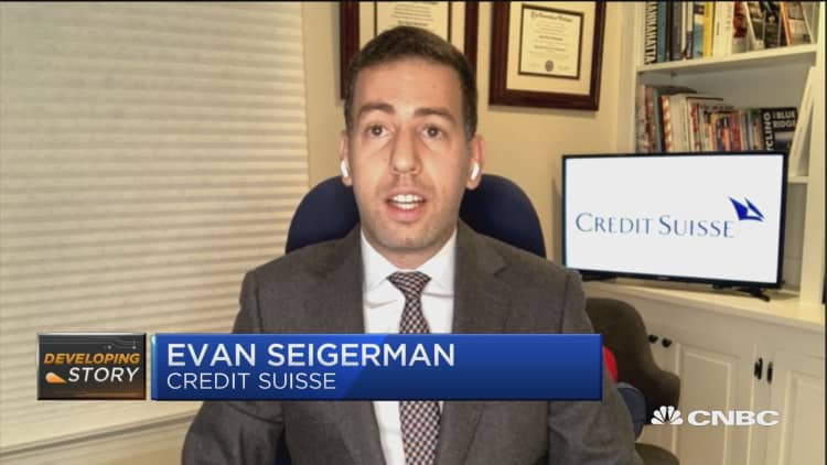 Credit Suisse's Evan Seigerman on how to be positioned around the vaccine race