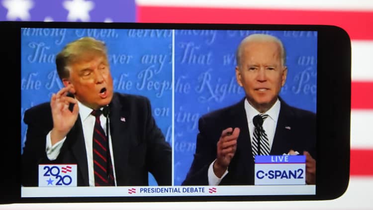 The final debate between Trump and Biden has a new rule—microphones can be muted