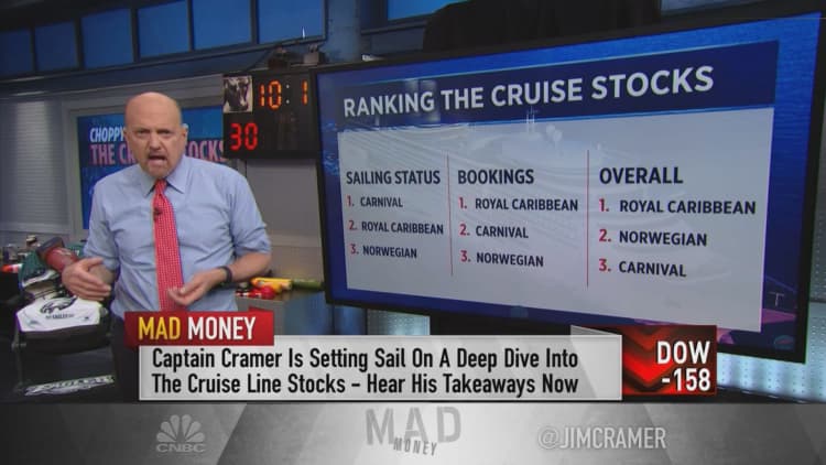 'Be patient' — Cramer tells investors to hold off on buying cruise stocks during pandemic