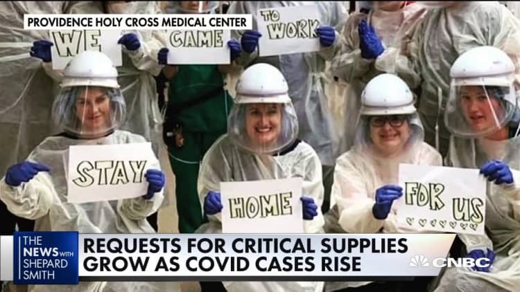Hospitals still suffer PPE shortages as second wave of Covid approaches