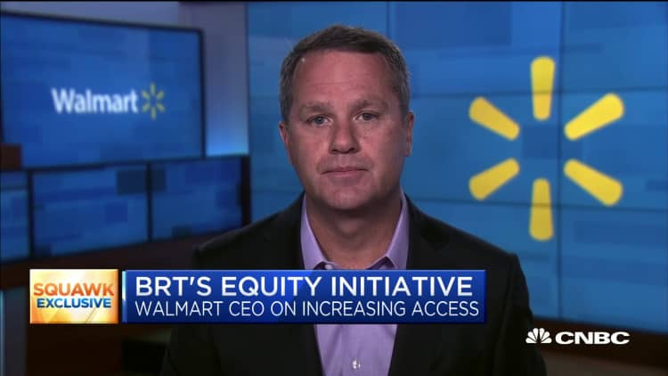 Walmart CEO on new equity initiative to create access to economic opportunities