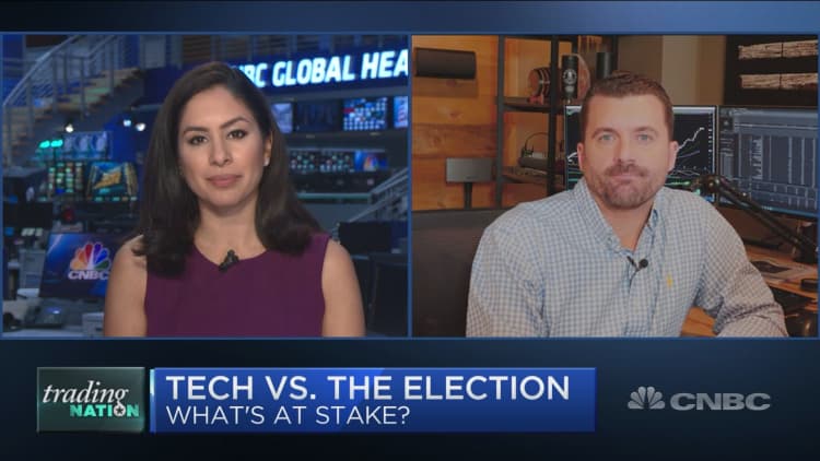 Tech and the election: Traders on what's ahead for the year's top performer