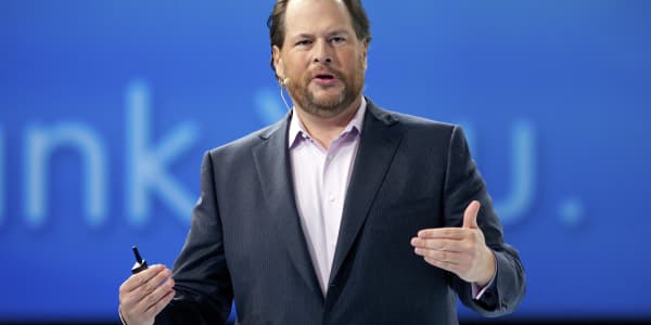 Cramer sees a 'good chance' Salesforce's Benioff will soon announce succession plans