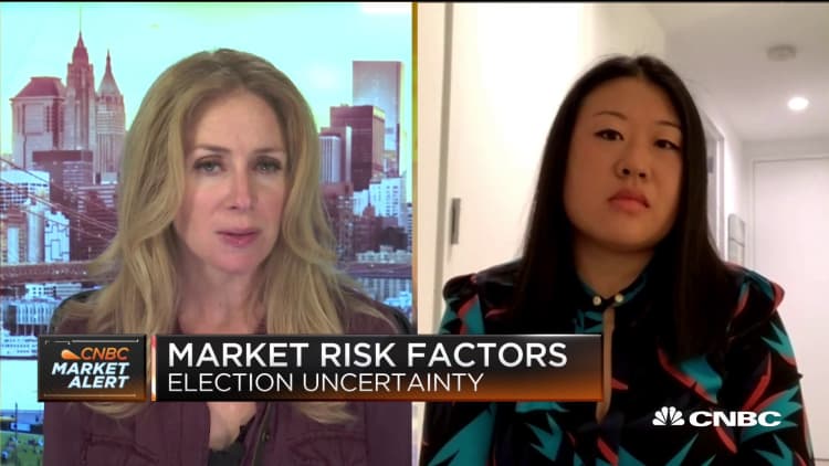 Options market is pricing in a 'blue wave,' strategist says