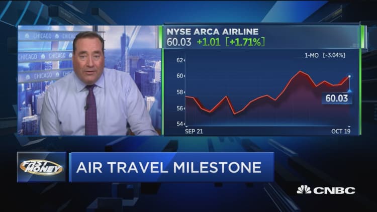Air travel gaining altitude as passenger rates hit levels not seen since March