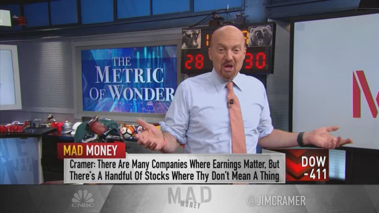 Jim Cramer unveils the 'magnificent 7' stocks investors keep pushing higher during the pandemic