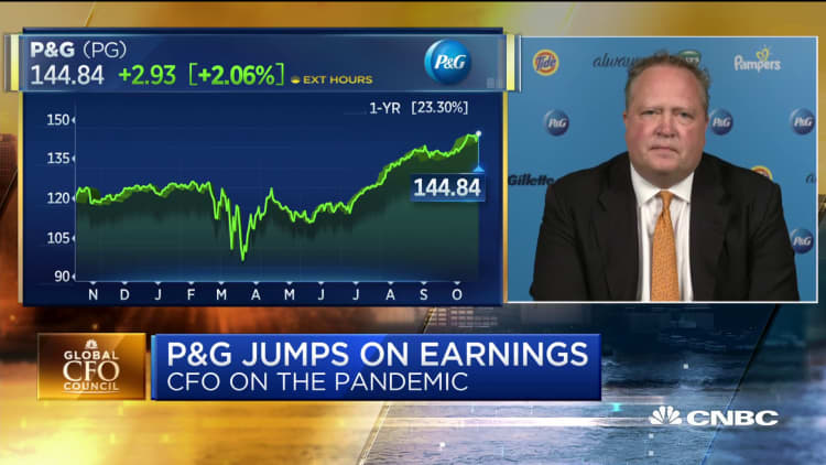 Procter & Gamble CFO on Q1 earnings results, outlook, the pandemic and more