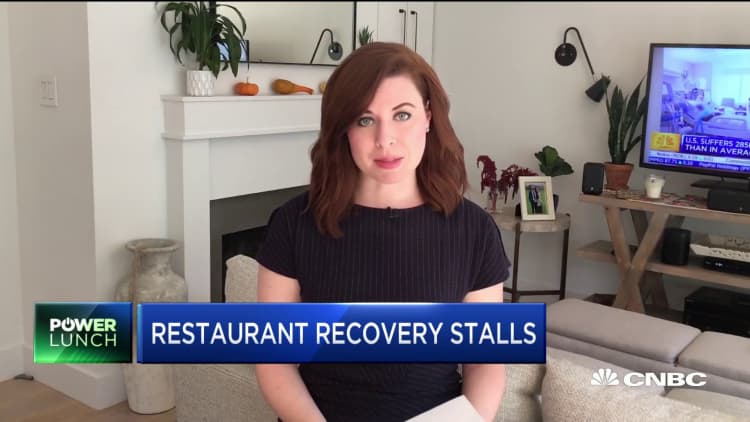 Restaurant recovery has stalled — Here's what to know