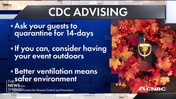 CDC advises people to limit travel for the holiday season