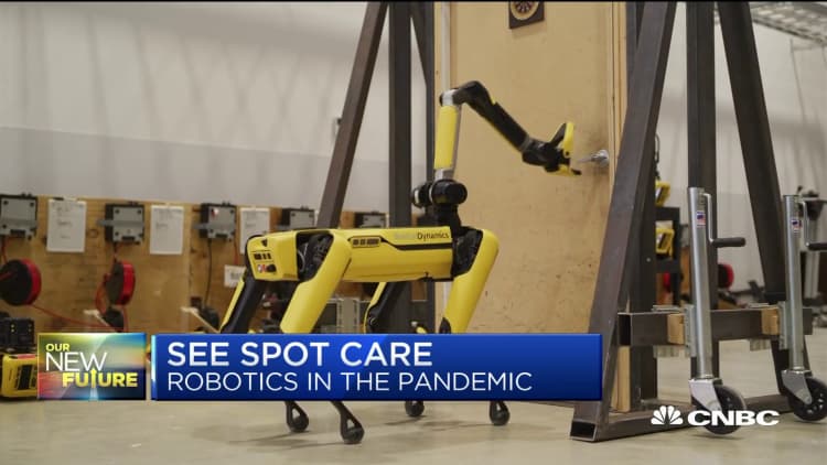 Boston Dynamics CEO on new robotic applications to assist during the pandemic