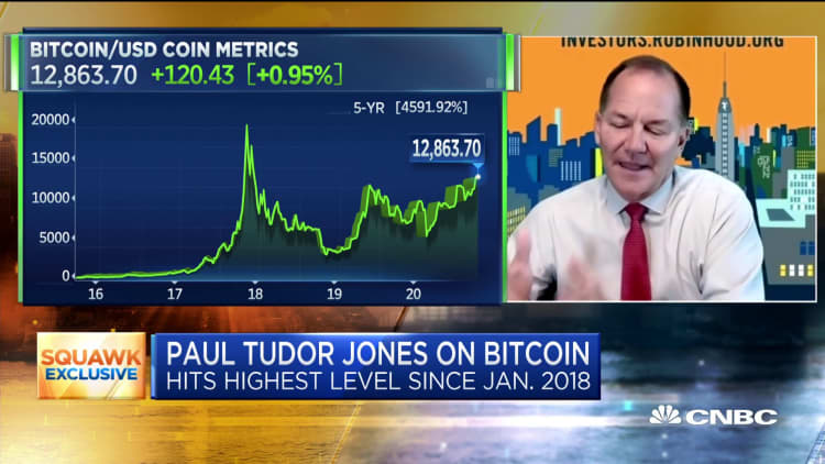 Paul Tudor Jones on bitcoin: It's like investing early in a tech company