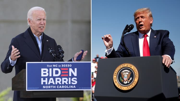 Here are the big differences between Biden's and Trump's tax plans