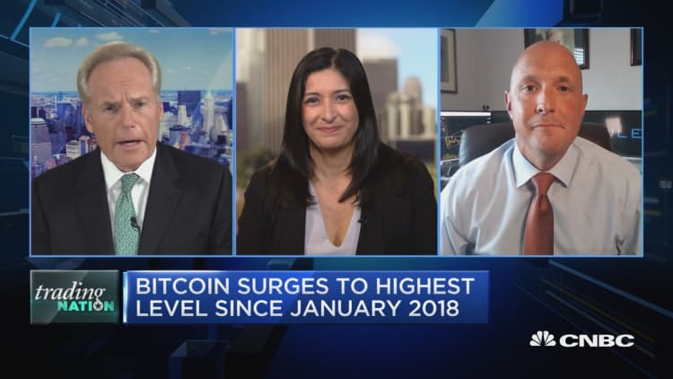 Trading Nation: Bitcoin surges to highest level since January 2018 — Two traders on whether it can go higher