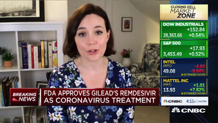 FDA approves Gilead's Remdesivir as Covid-19 treatment