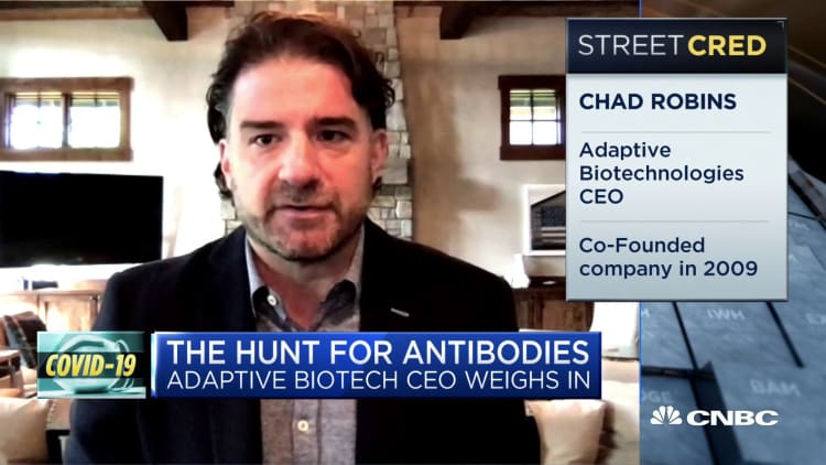 Adaptive Biotech CEO says it’s working to develop the best antibody treatment for Covid-19
